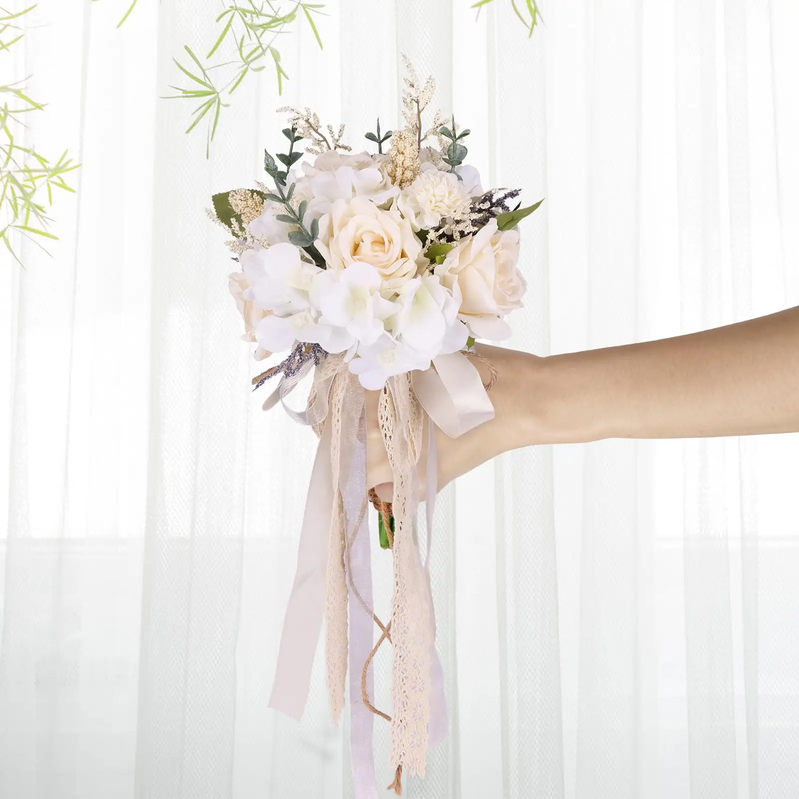 Diy Bridal Bouquet Artificial Flowers - DIY Home Renovation Ideas - View #5