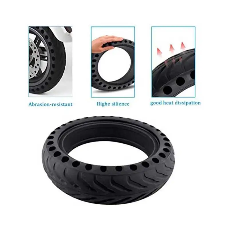 MK083 Zweirad-Scooter, 8,5-Zoll-Vollgummireifen, 500-W-Motorleistung, 25 km/h Höchstgeschwindigkeit, 120 kg maximale Zuladung, Europa-Lager, Doppelsitz