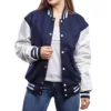 Navy Blue & White
