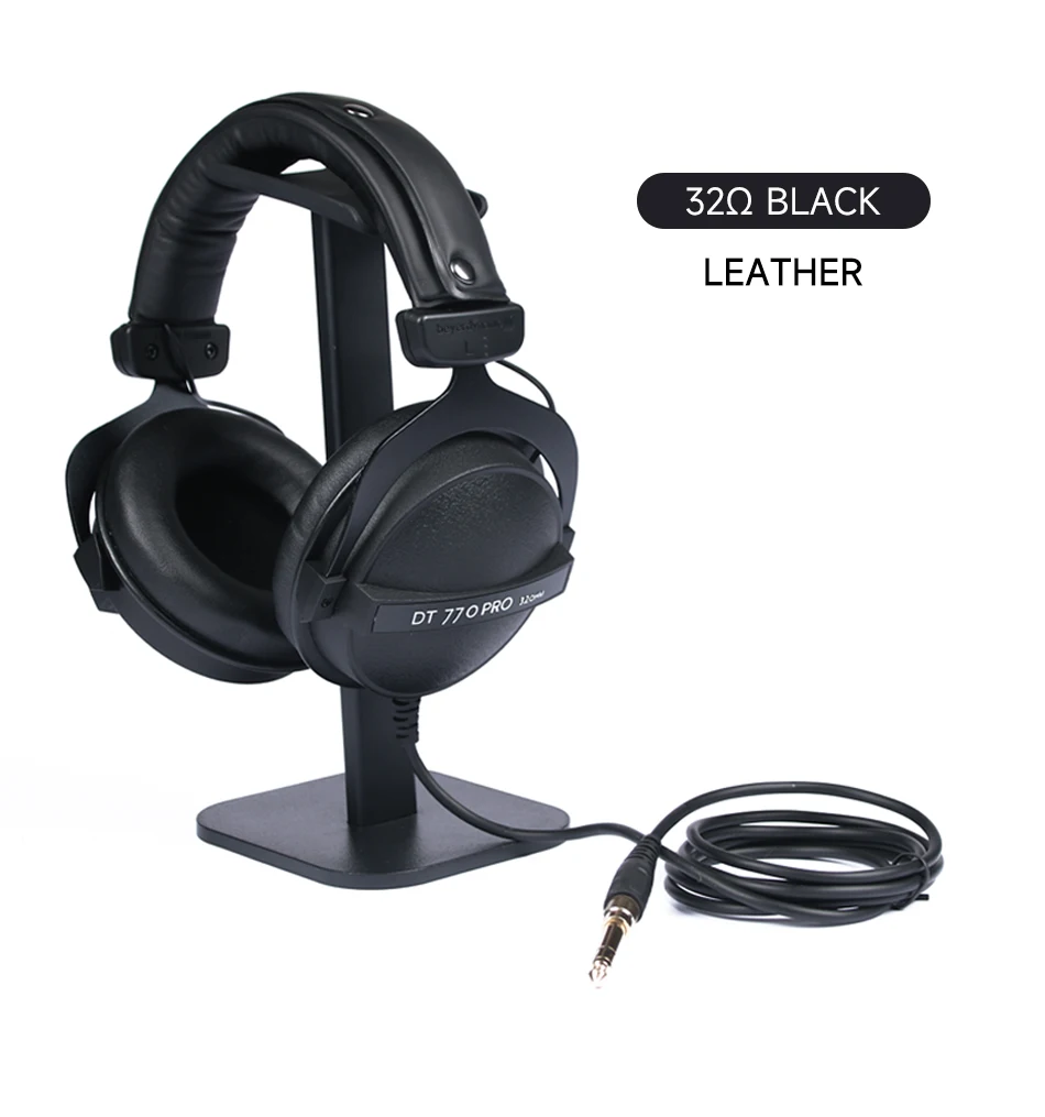 Professional Monitor Headphone Wired Stereo Headphones Recording Studio