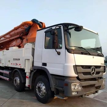 52m Used Benz Concrete Pump Truck ZOOMLION Concrete Pump Car for Sale