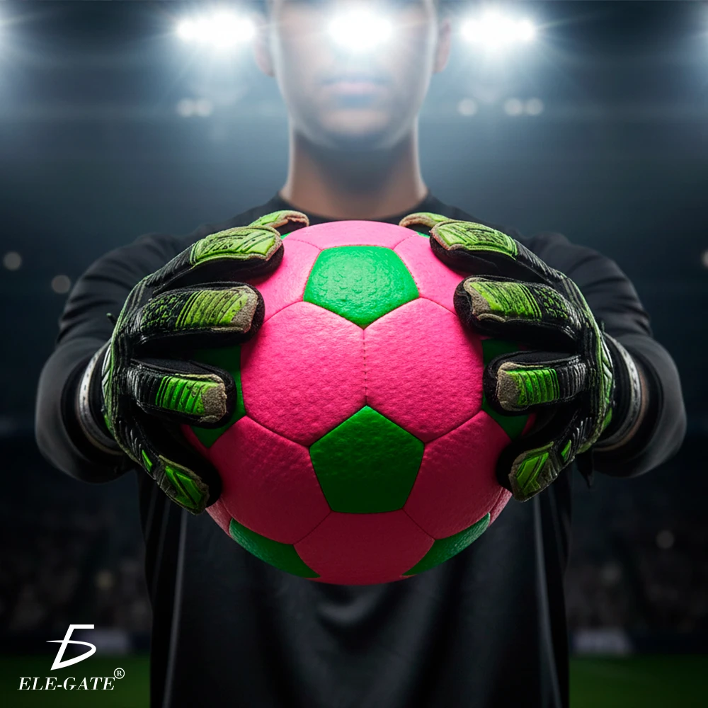 Professional High Quality Size 5 Neon Soccer Ball Official Size Weight Machine Stitched aperçu 2