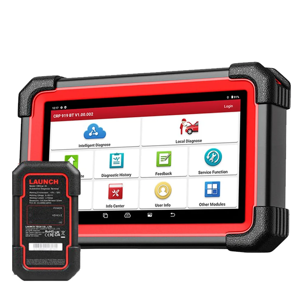 12v 24v Auto Diagnostic Machine Key Launch Crp 919e Crp919e Bt Full ...