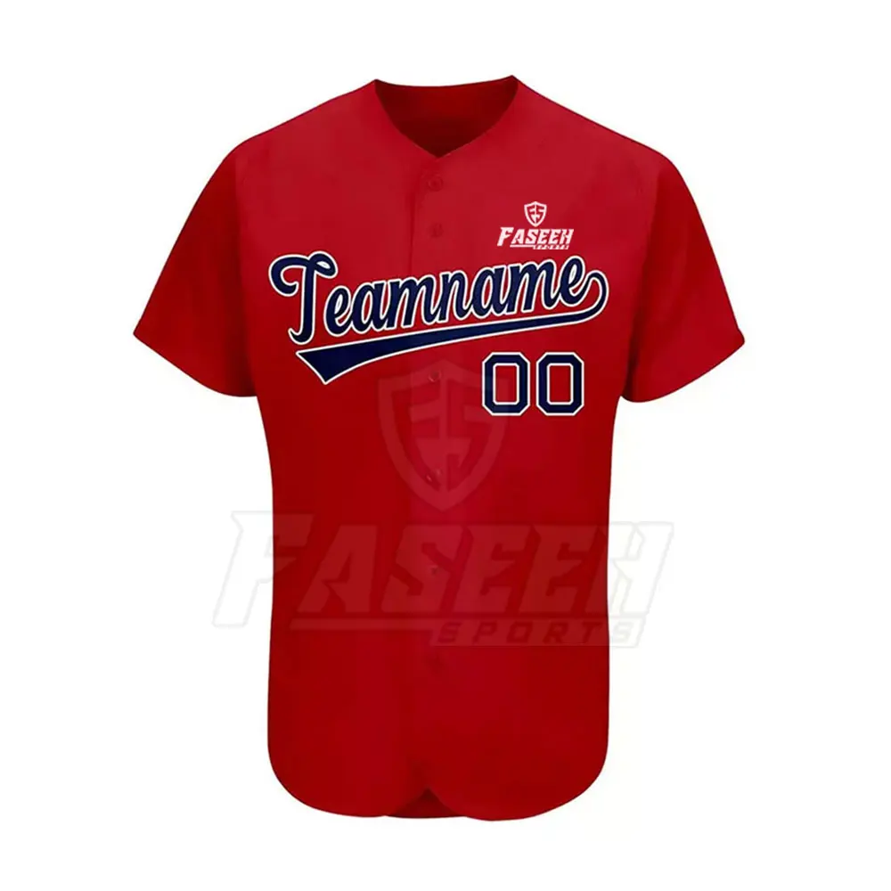 New Sports Wear Custom Baseball Jersey Custom Baseball Jersey Made In