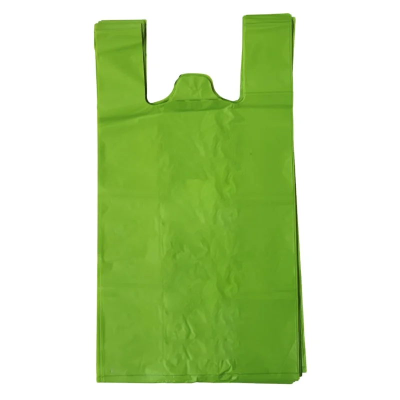 Bio-based T-shirt Bag Compostable Biodegradable Plastic Bag Eco ...