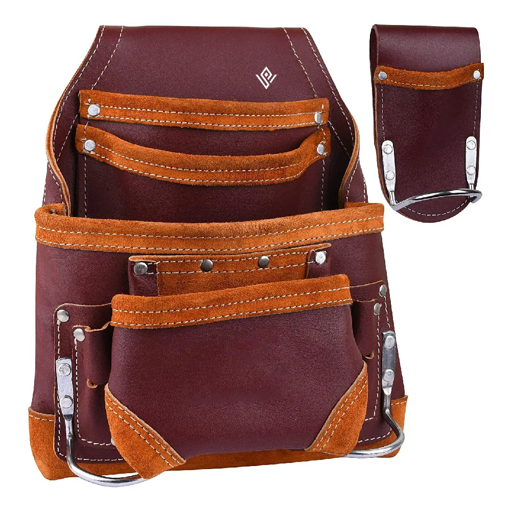 Electricians Waist Tool Belt Pouch Bag Screwdriver Carry Case Holder