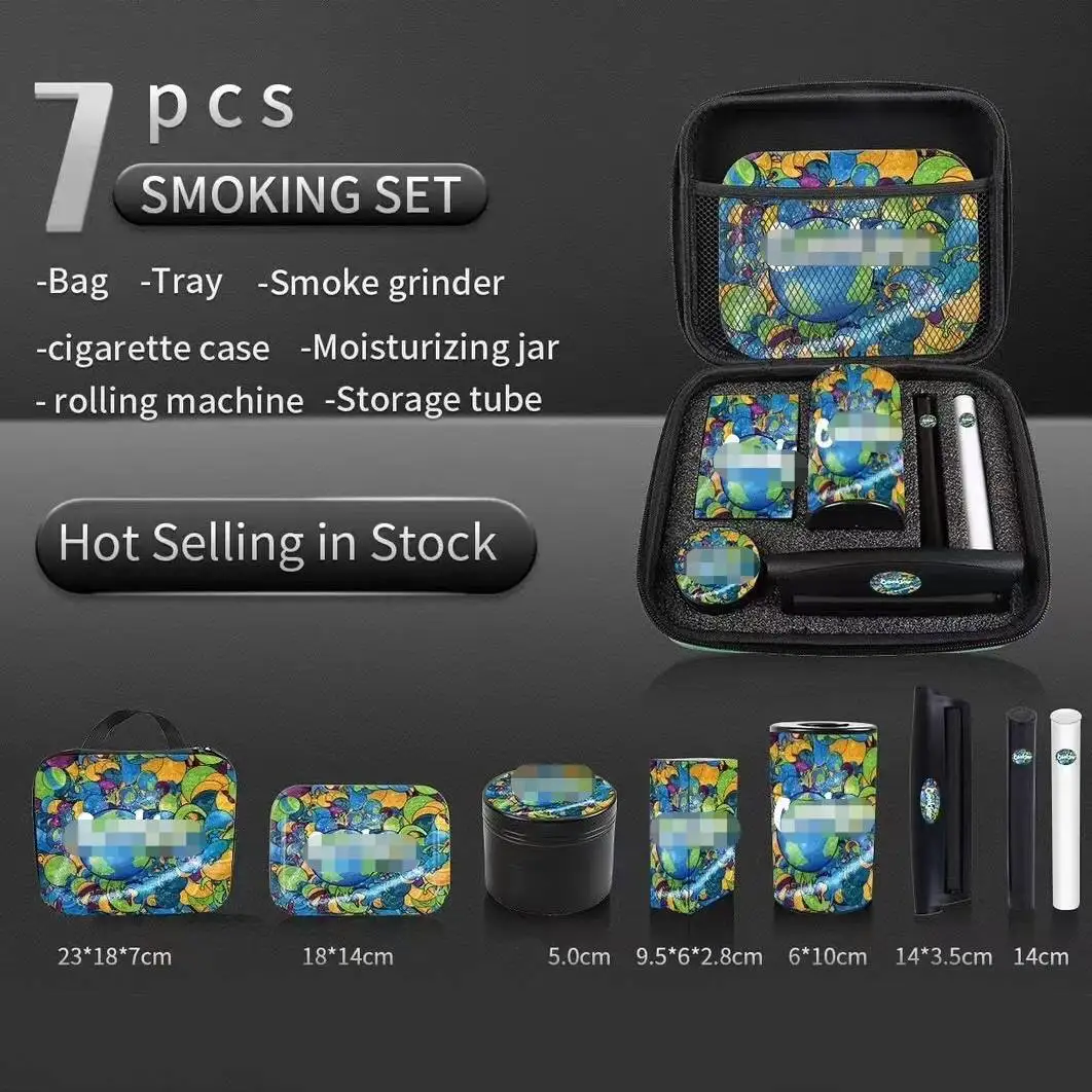 7 Pcs New Smoking Accessories Gift Set Hot New Combo Smoking Products
