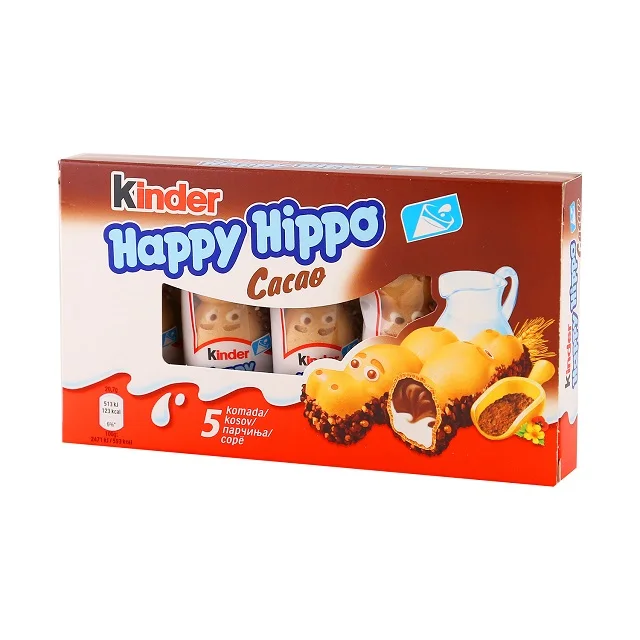 France Ferrero Kinder Happy Hippo Cocoa 1035g Buy Ferrero Kinder Happy Hippo Milk 3705