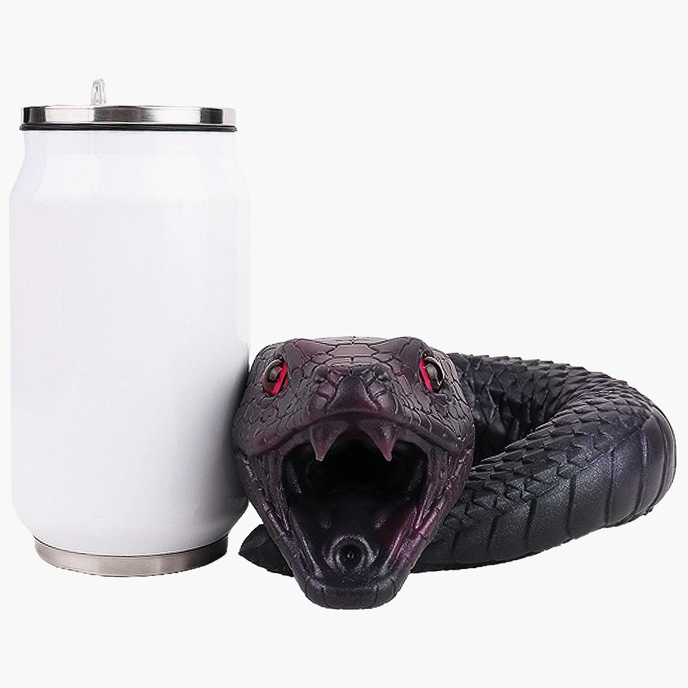 GEEBA Lifelike Rattlesnake Male Masturbator - Silicone Penis