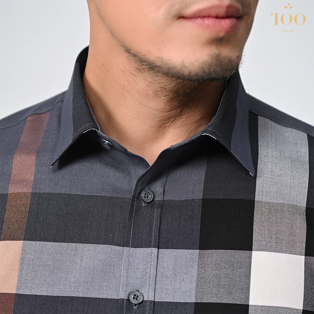 Men's Shirt Short Sleeve Classic Men Formal Dress Shirt Clothing