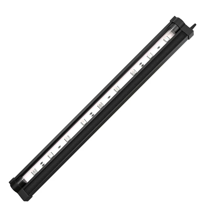 Coral Reef LED Light Smart Control Bubble Bar Dimmable Knob LED Aquarium Coral Reef Light for Coral Fish Sky Blue