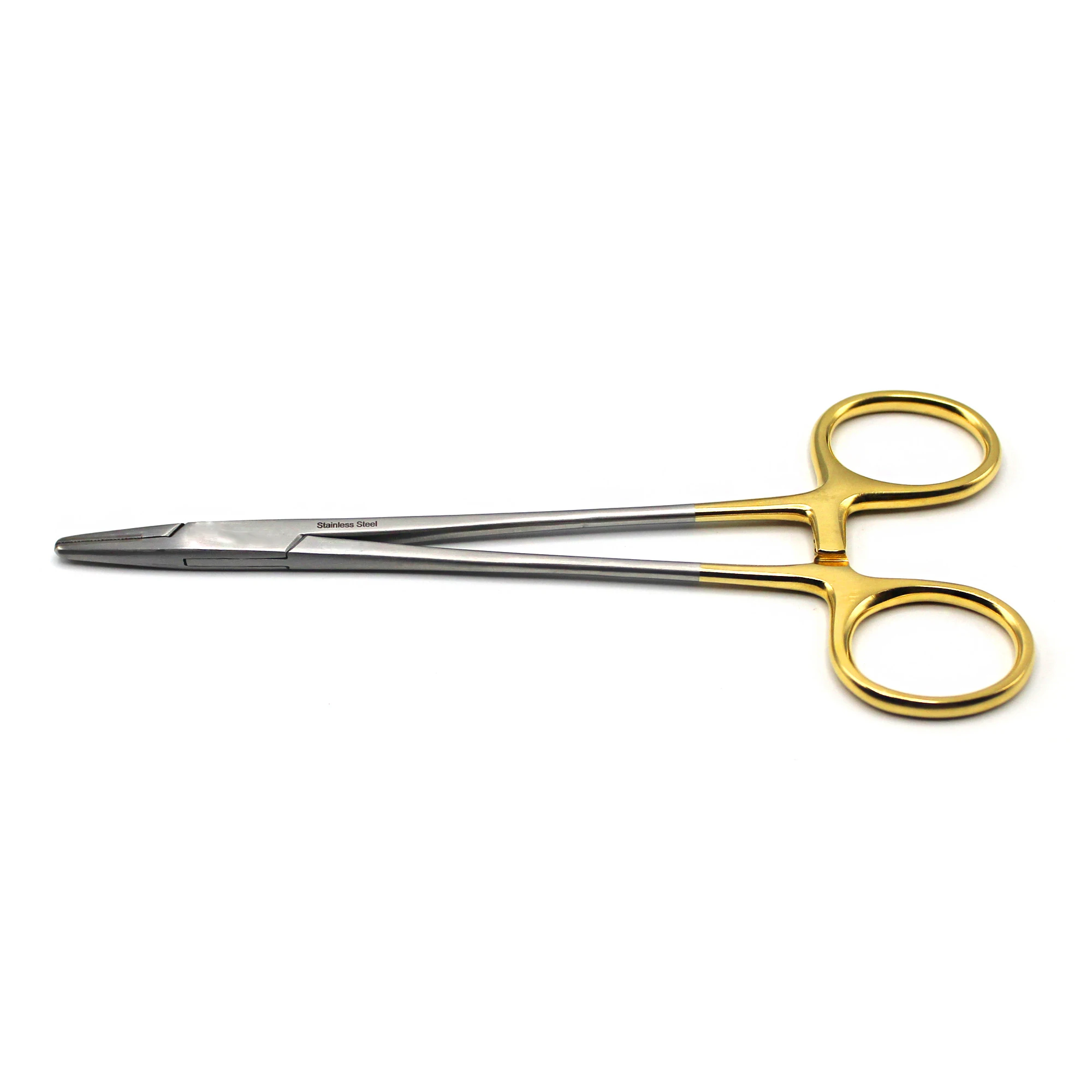 TC Olsen Hegar Suture Needle Holder – 5.5", German Stainless Steel, CE, Dental & Surgical Vet Use