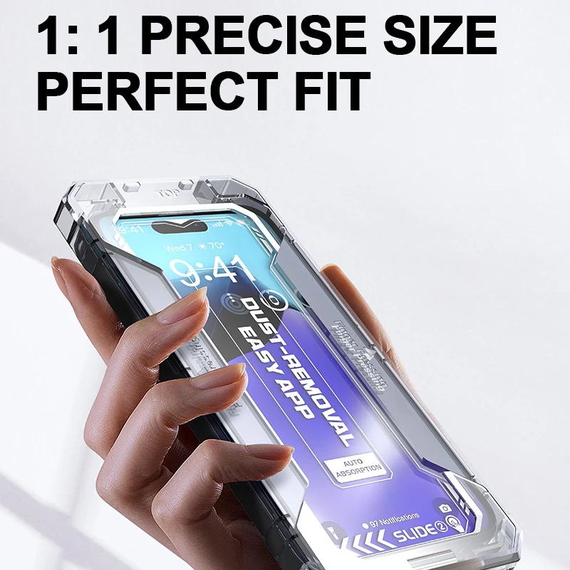 Bildschirmschutz Glas 10D Glas Hart- IPHONE 17 16 15 14 13 12
