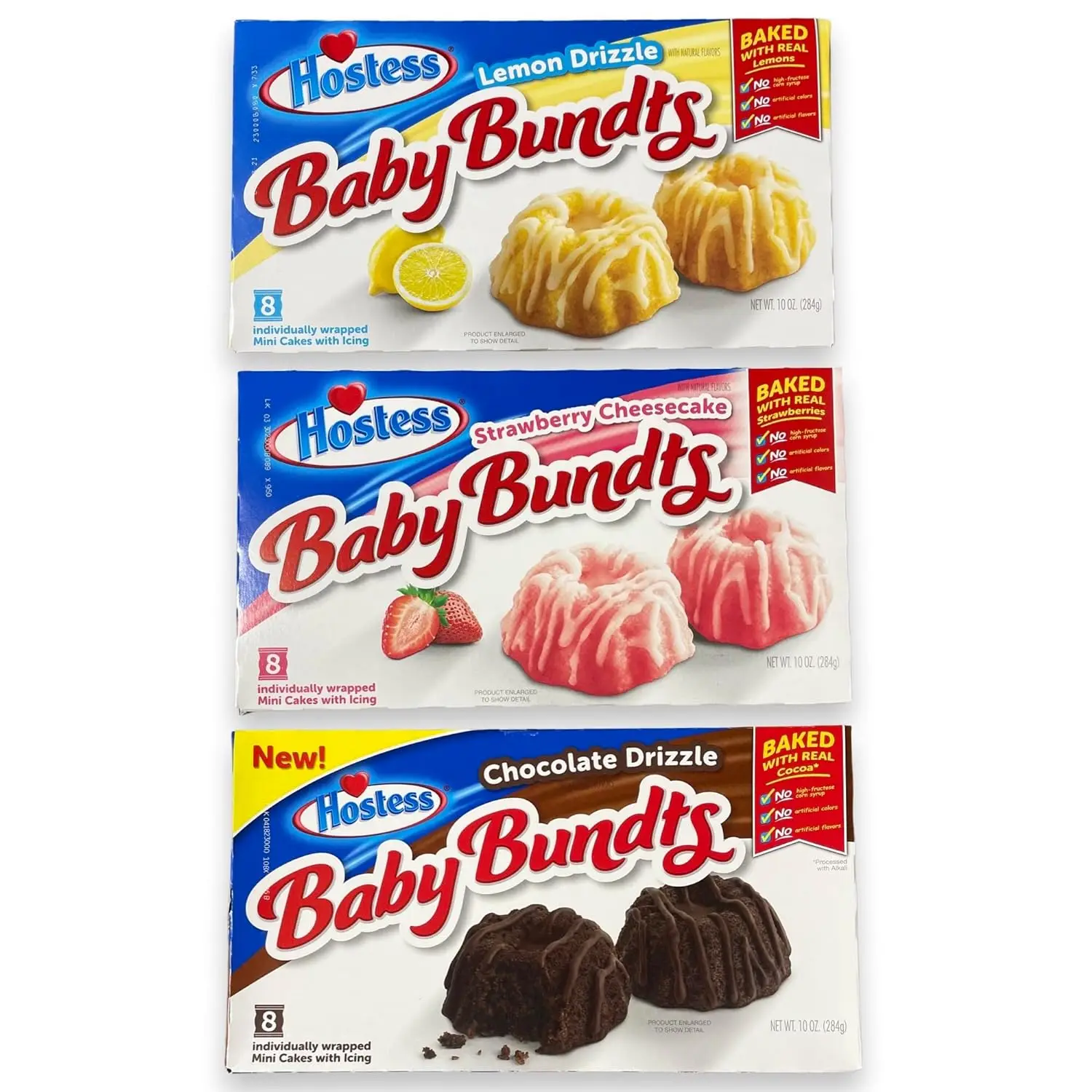 Hostess Lemon Drizzle Baby Bundts Cake Duo 6 Pack Buy Hostess Baby