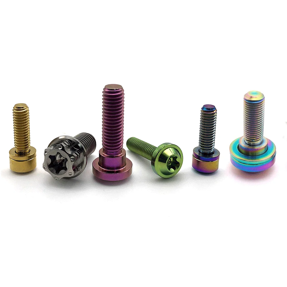 High quality wholesale euv car bolt ev price titanium alloy natural color m6 m8 m10 m12 screw for reddit ev car bolt