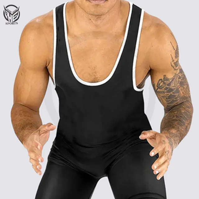 Custom Sublimation Wrestling Singlet Wrestling Singlets Men's & Girls