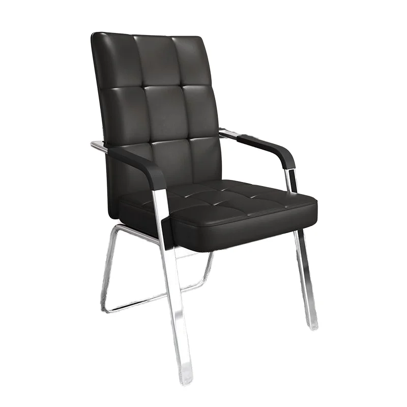 Modern Home & Office Conference Chair with Comfortable Backrest for Mahjong & Chess Play Simple Sedentary Design