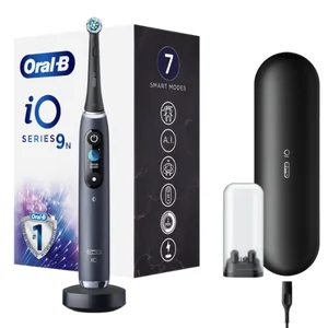Oral-B IO Series 10 Rechargeable Electric Toothbrush Waterproof IPX7 Teeth Whitening Feature Now on Sale!