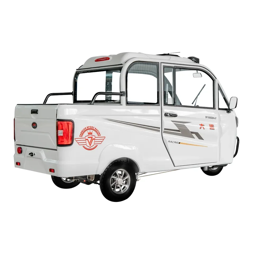 Electric Tricycle With 90mm Thick Seat Cushion And Integrated