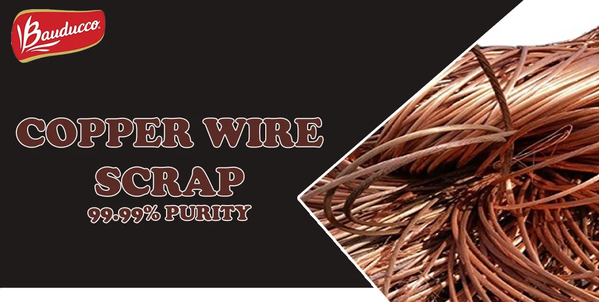99.99 Copper Scraps Pure Millbery Copper Wire Scrap /cooper Ingot
