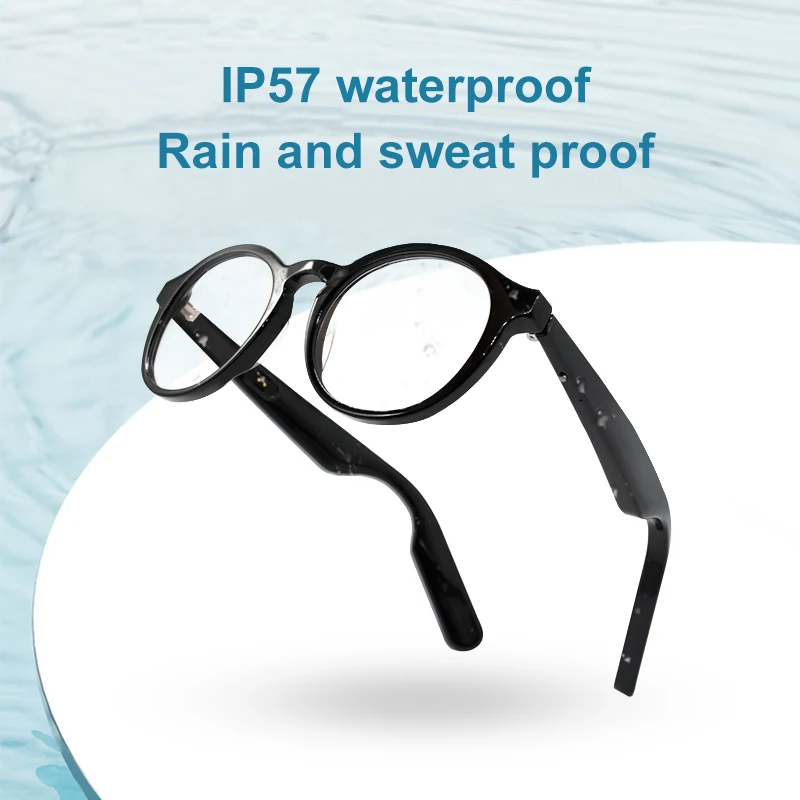 2024 New Design High Quality Bluetooth Audio Glasses Smart Wireless Bluetooth TWS Glasses Sexy Anti-bluelight Video Glasses