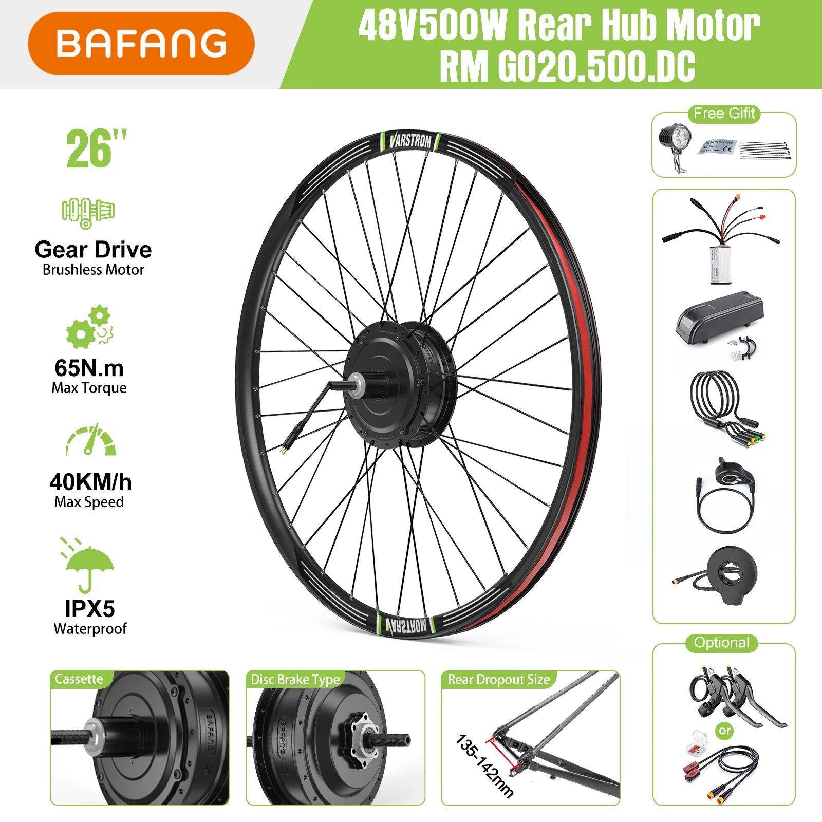 rear wheel electric bicycle motor kit 15000W Bike Hub for Stealth Bomber Bike Complete Kit Hub Motor Kit Electric Bike