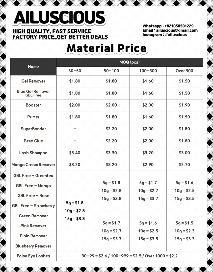 Eyelash Perm Glue Water Based Hypoallergenic Lash Lift Vegan No