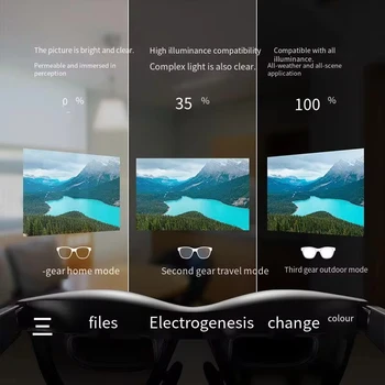 XREAL Air 2 Ultra Smart AR Glasses 6DoF Space Hovering 3-speed Electrochromic Beam Pro Space Suit 128G Non-VR Glasses product image