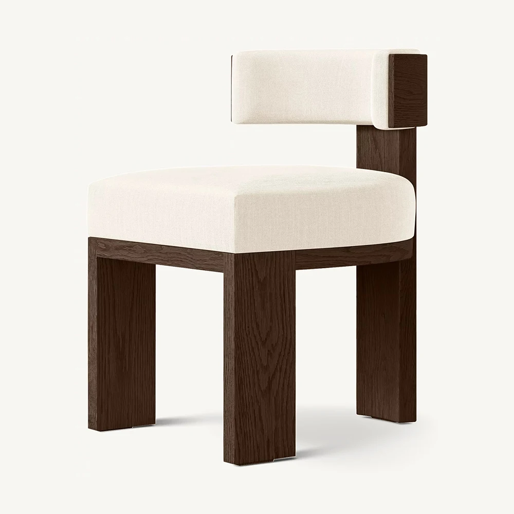 2024 Designer Exclusive Nordic Modern Solid Oak Dining Chair Fabric   A5d165dc656a94d76a997470b5a488619u 