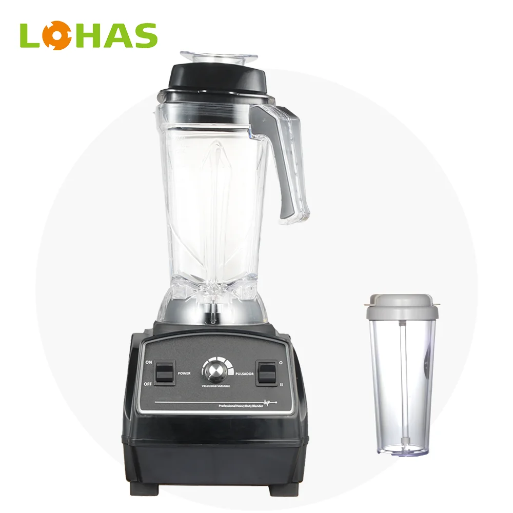 Lohas Commercial Heavy-Duty High-Speed BPA-Free Cup Multifunktionaalinen Smoothie-blender vahva mehusekoitin Premium-blender