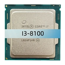 Used cpu I3-8100 for intel 8100 8100t 8300 8300t 8gen desktop professional processor pc gaming