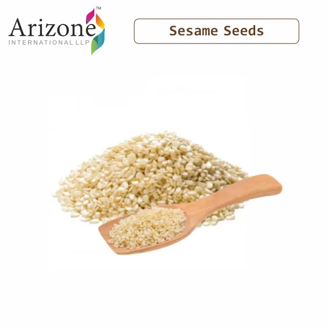 Natural Raw White Sesame Seeds Crunchy & Nutty Flavor Keto Friendly