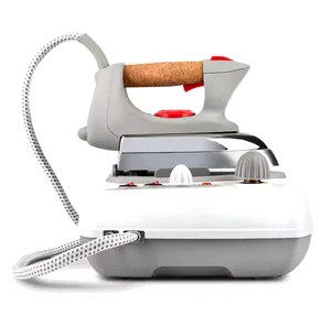 Pressure Steam Electric Iron 2000 W Pro Steam Station Aluminum Ceramic Soleplate Retro 1.5m Cord