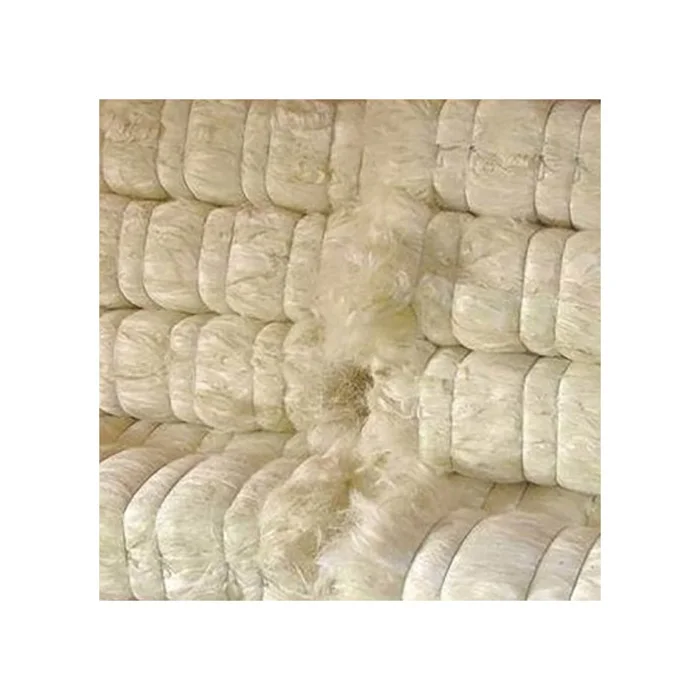 High Quality Sisal Fiber in Length 100~130cm for Gypsum / Factory Supply Raw Sisal Fiber Sisal Fiber Rope