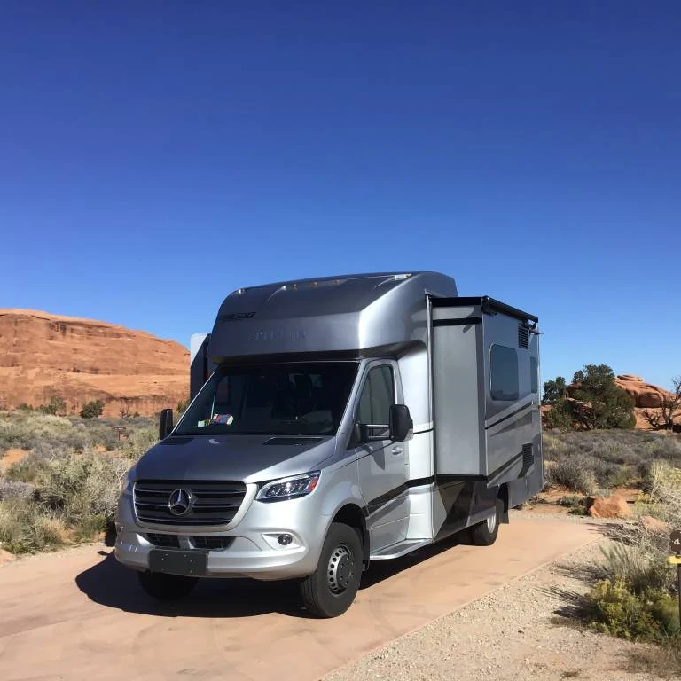 Cheap Travel Trailer Rv Camper Motor Homes Caravan China With Air