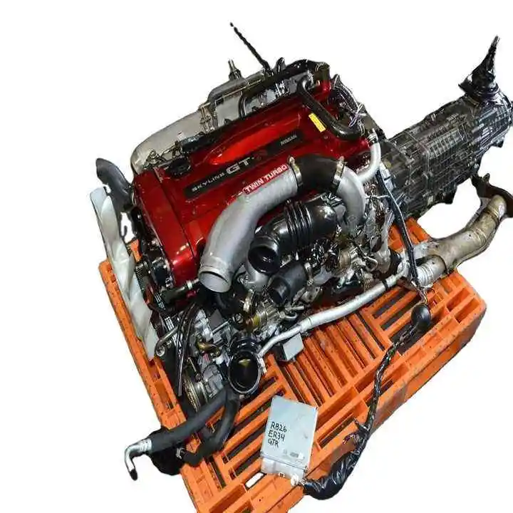 R34 GTR RB26DET ENGINE 6 SPEED GETRAG TRANSMISSION RB26DETT