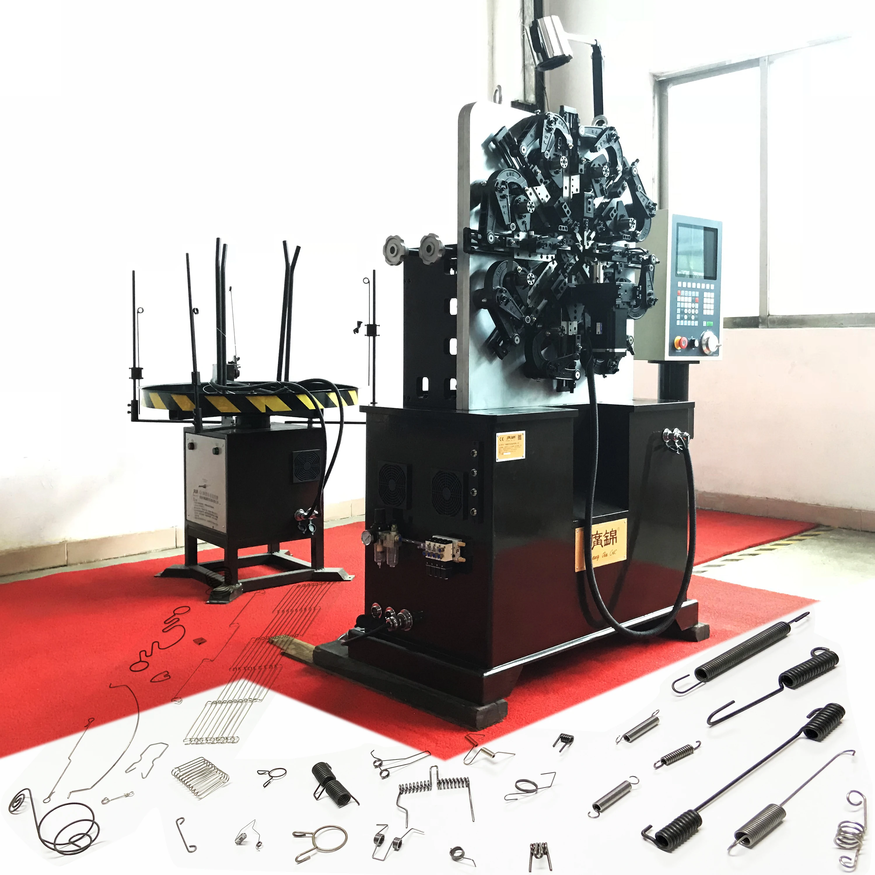 CNC Spring Forming Machine for Picture Hangers Art Decor Holding Clips Cam Link Spring Machine Manufacturer Over 20 Years