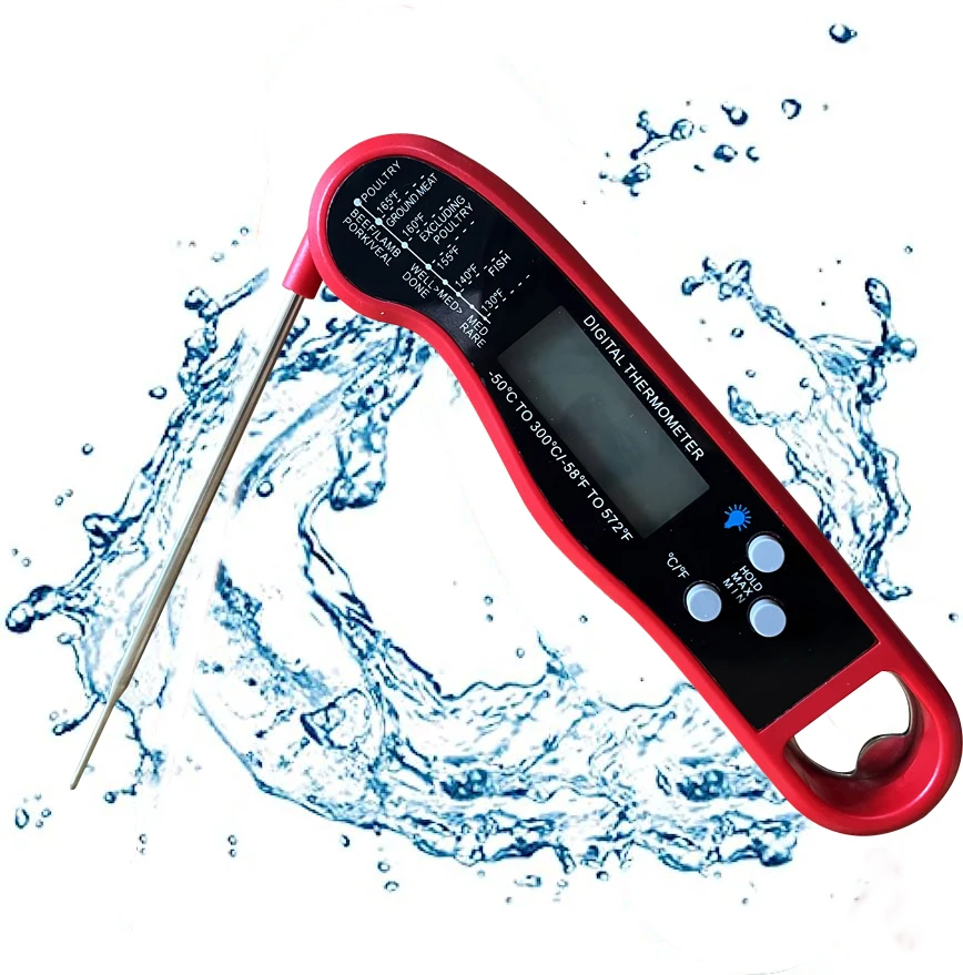 Waterproof Kitchen Accessories Food Temperature Instant Read Meat