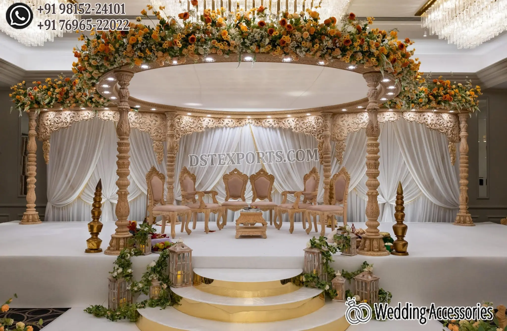 Temple Marriage Marriage Hall Decoration With Price Low Budget
