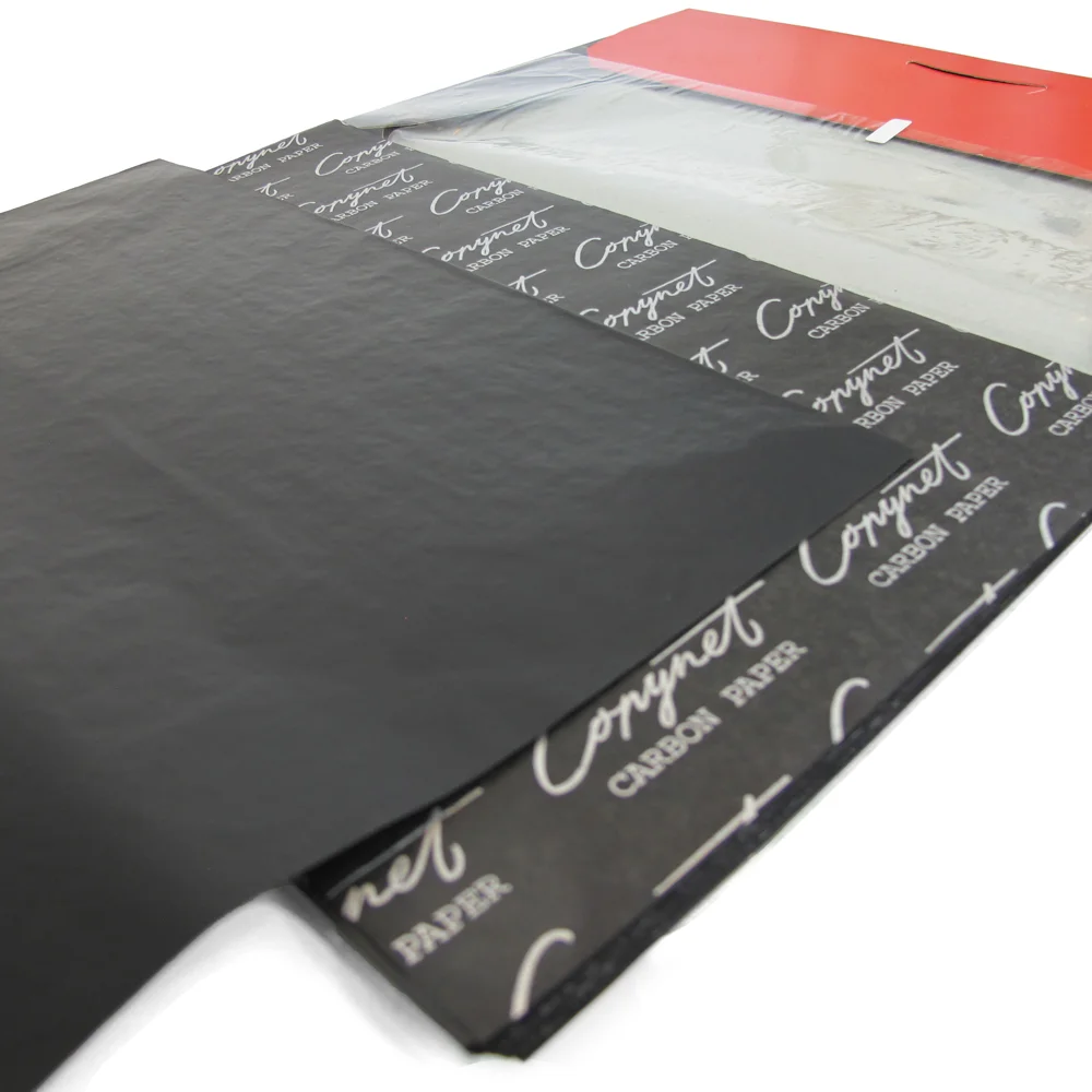 Black Color Tracing Carbon Paper 21*33cm 50sheets / Box For Garments
