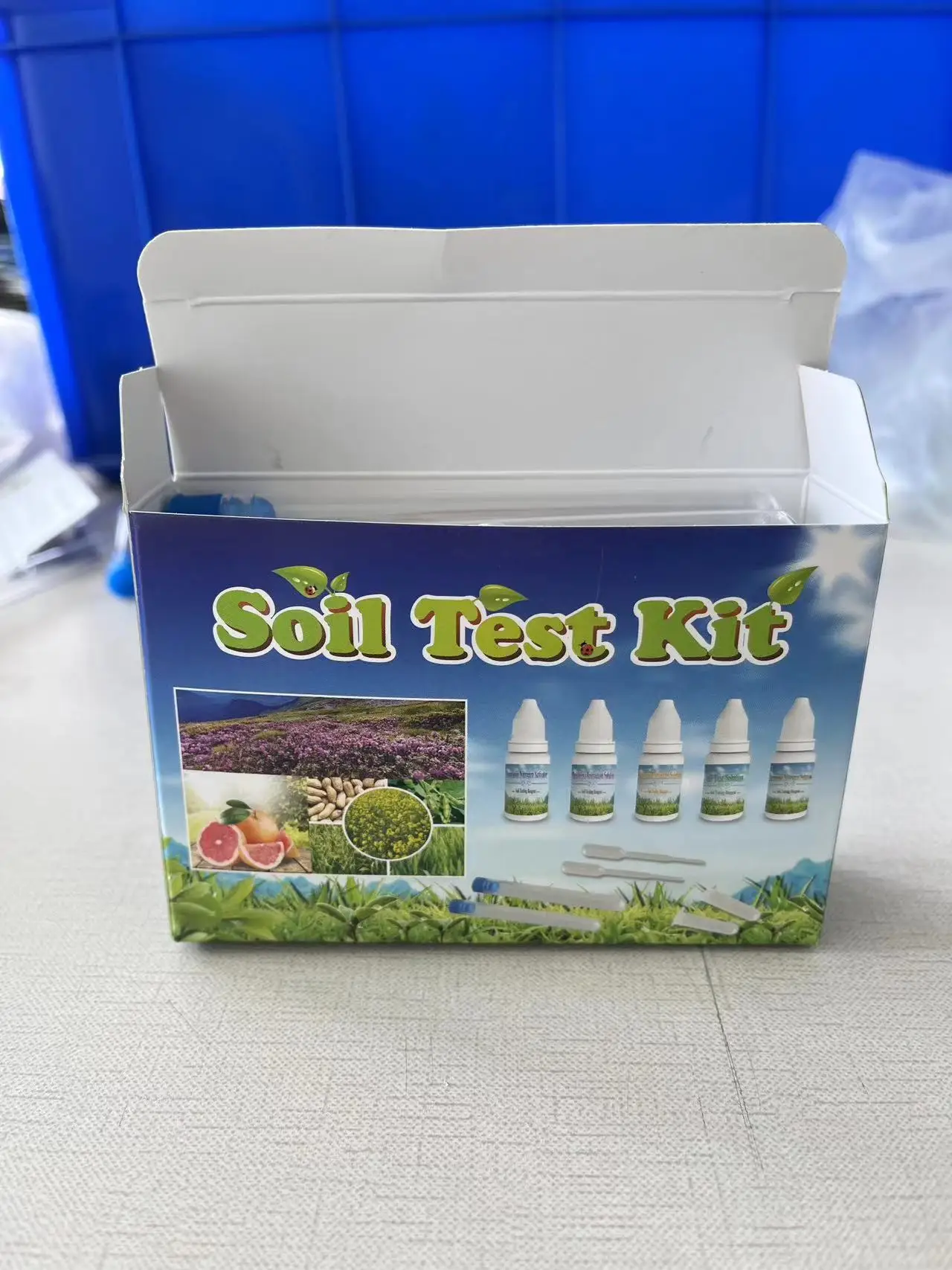 4in1 Soil Water Reagent Test Kit For Ph Npk Nitrogen,Phosphorous And ...