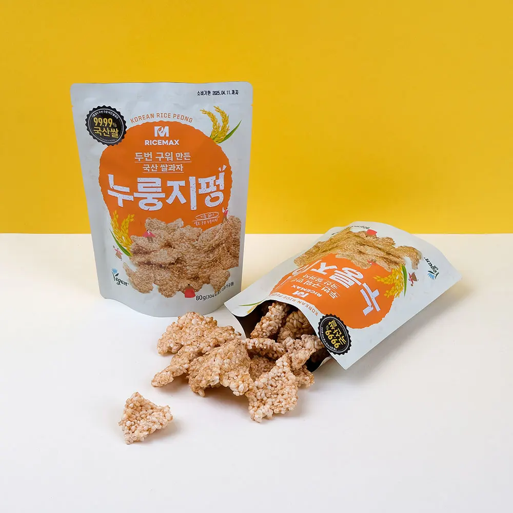 [RICEMAX] Korea Traditional Airy Scorched Rice Puffs Nurungji Snack ...