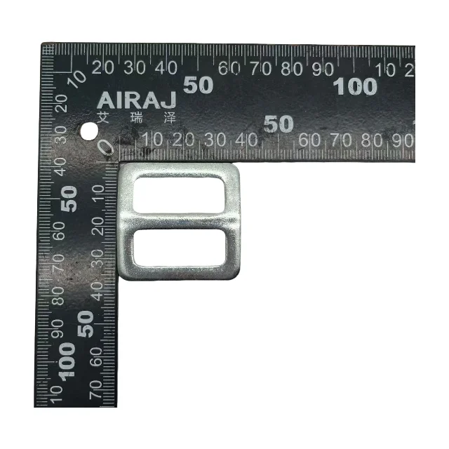 Forging Galvanizing 28mm Lashing Steel Iron Material Silver One Way Buckle