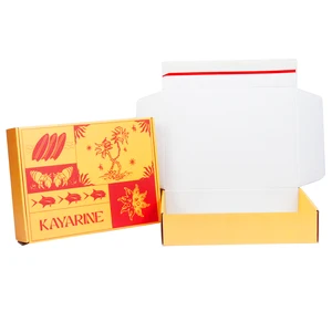 Custom Solid Color Corrugated Aircraft Paper Box for Daily Necessities Universal Extra Hard Thickened Clothing