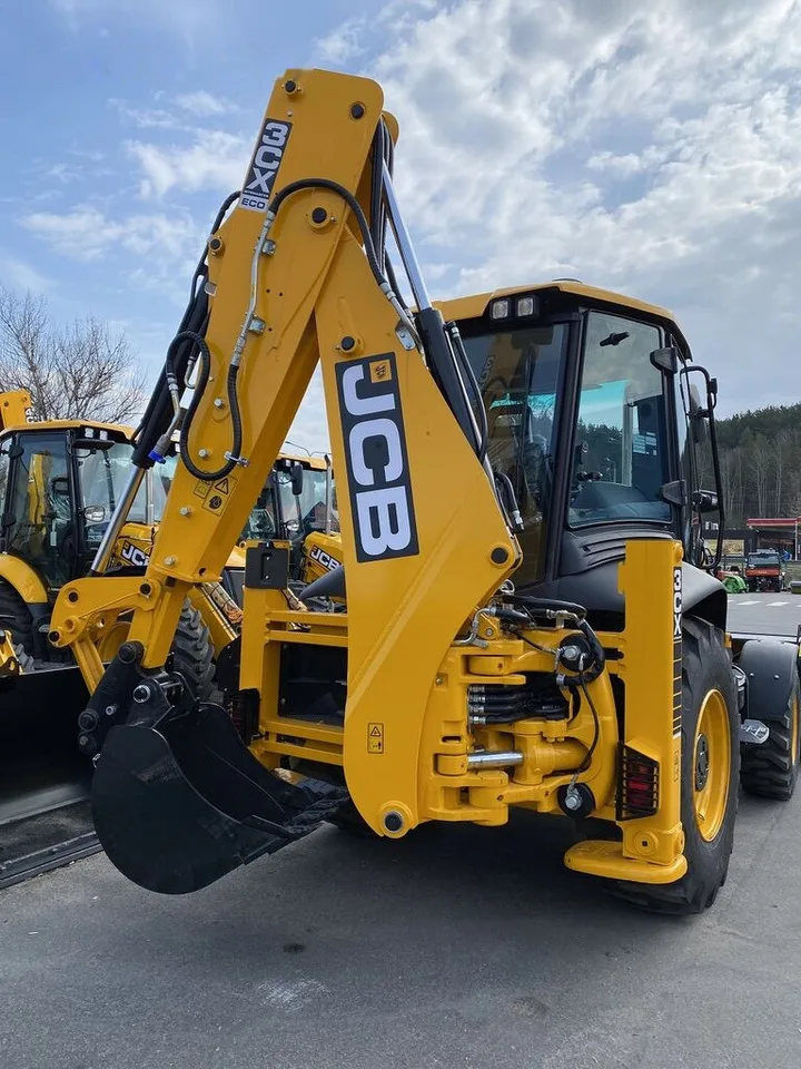 JCB 3CX ECO - Compact Backhoe Loader with Easy Maintenance