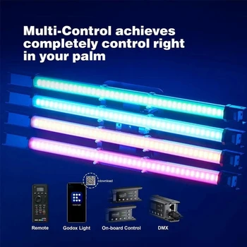 Godox TL60 Pavo Tube Light RGB Color Photography Light Handheld Light Stick with APP Remote Control for Photos Video Movie Vlog detail image