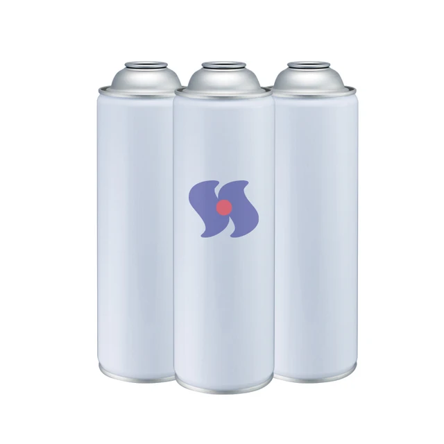 Printed Logo Customized Empty Can Diameter 70x210mm Empty Aerosol Tinplate Cans For Car Cleaner Used