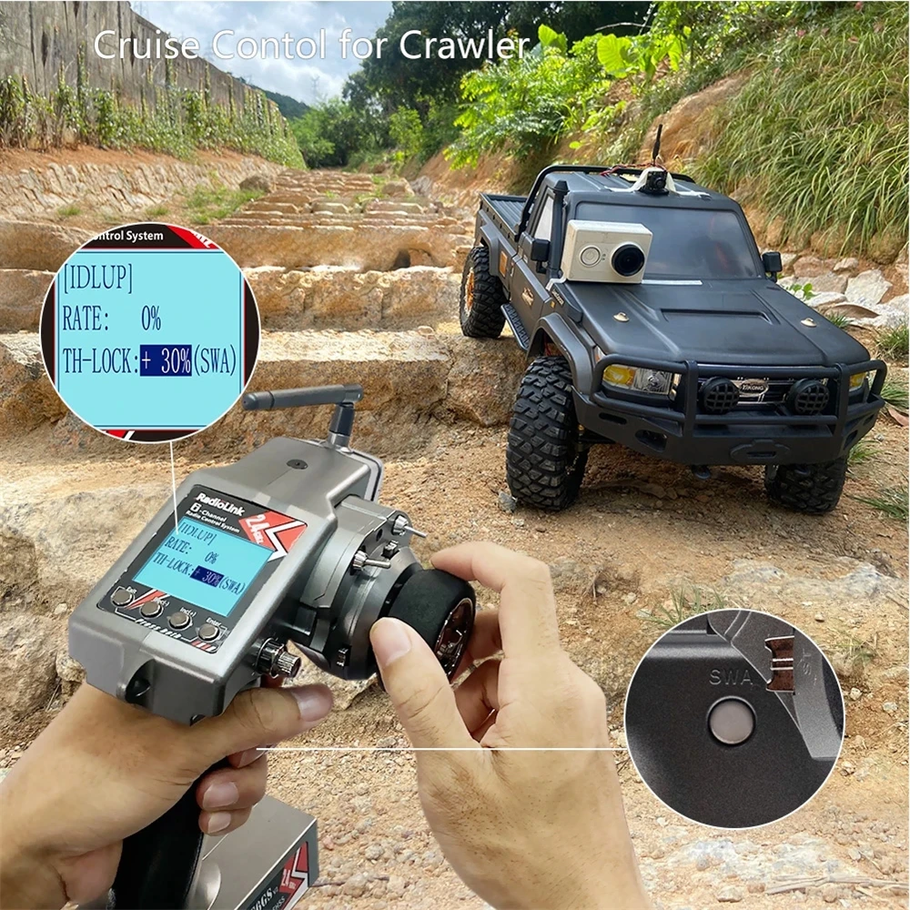 Radiolink Rc4gs V3(v2 Upgrade) 5 Channels Rc Radio Transmitter And