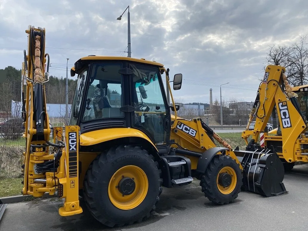 Excellent Condition Jcb 1cx 3cx 4cx Backhoe Loader 4ton 5ton 6ton for Sale with Front End Loader and Backhoe