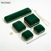 Green set box with gold line